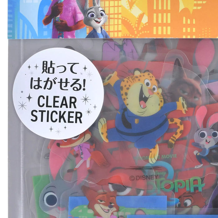 JDS - Zootopia 2 Collection x Clear, Peel-and-Stick Stickers (Release Date: Nov 28, 2025)