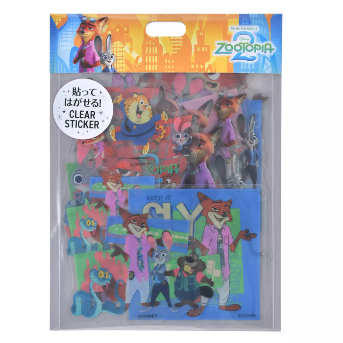 JDS - Zootopia 2 Collection x Clear, Peel-and-Stick Stickers (Release Date: Nov 28, 2025)