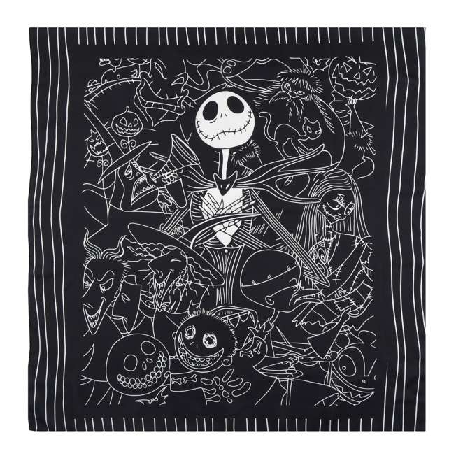 JDS -  2025 Tim Burton's The Nightmare Before Christmas x Tim Burton's The Nightmare Before Christmas Scarf and Ring Set (Release Date: Sept 16, 2025)