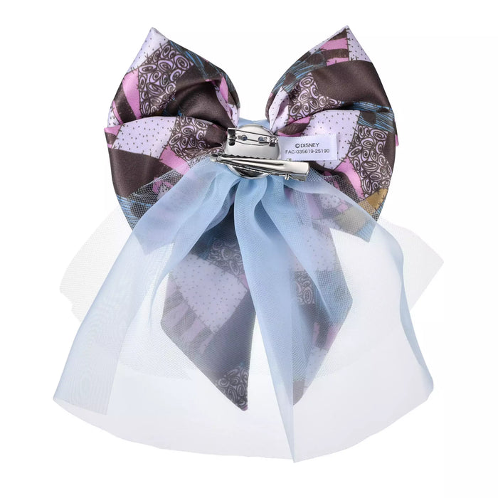 JDS -  2025 Tim Burton's The Nightmare Before Christmas x Sally Triple Ribbon Hair Clip Badge (Release Date: Sept 16, 2025)