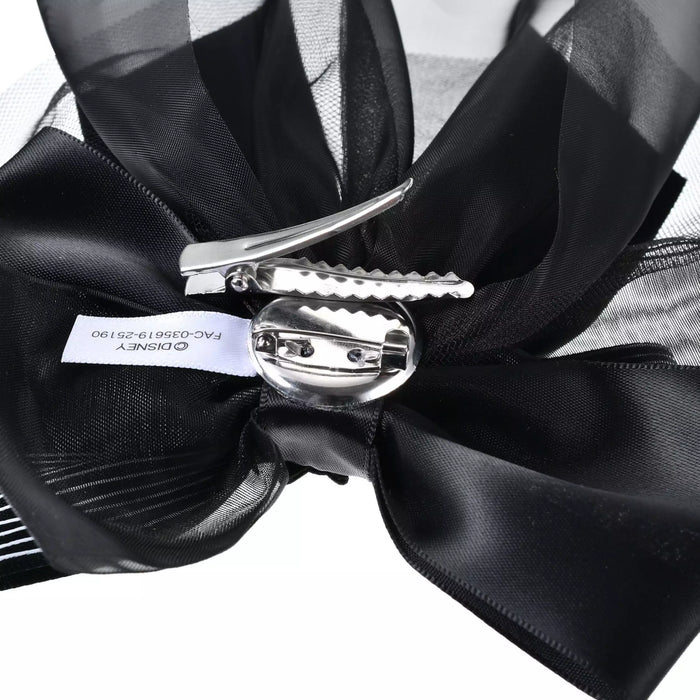 JDS -  2025 Tim Burton's The Nightmare Before Christmas x Jack Skellington Triple Ribbon Hair Clip Badge (Release Date: Sept 16, 2025)