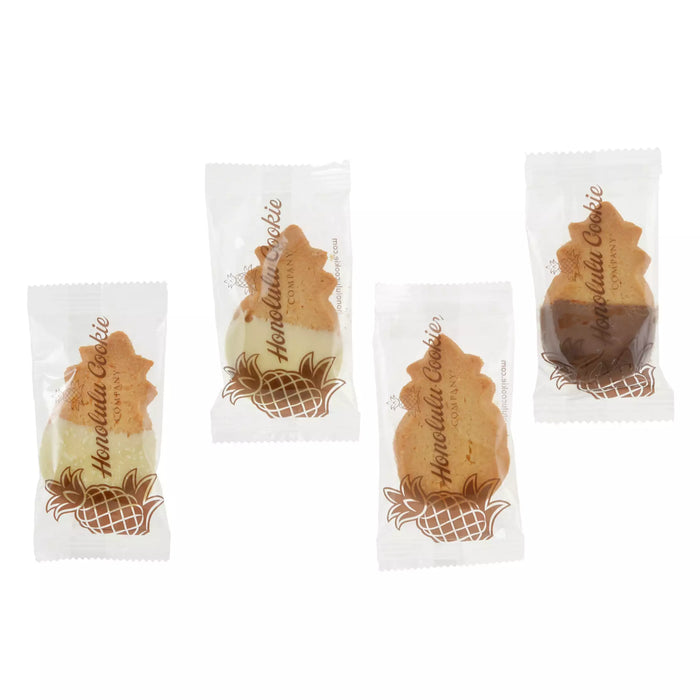 JDS - Honolulu Cookie Company - Stitch, Angel, and Scrump Cookies in a Pineapple-Shaped Box (Snowflake) (Release Date: Dec 2, 2025