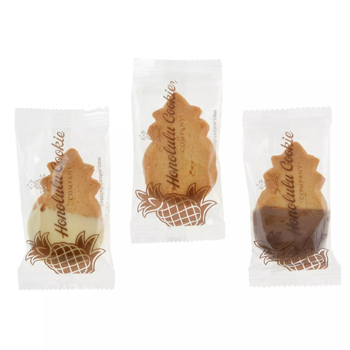 JDS - Honolulu Cookie Company - Stitch, Angel, and Scrump Cookies in a Pineapple-Shaped Box (Snowflake) (Release Date: Dec 2, 2025