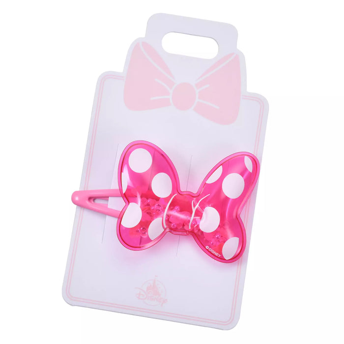 JDS - [Kids'] Minnie Mouse Hairpin, Three-Pin Ribbon, Shaka Shaka