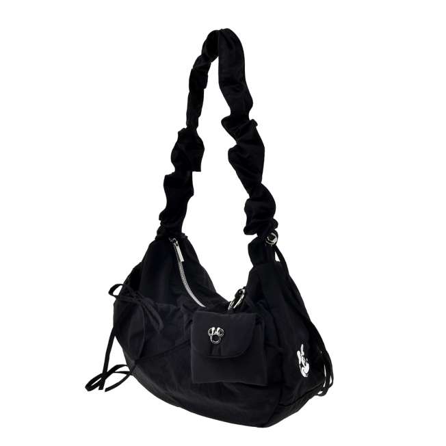 JDS - Minnie Mouse "Softy Design Casual Bag" Shoulder Bag with Pouch and Ribbon (Release Date: Sept 16, 2025)