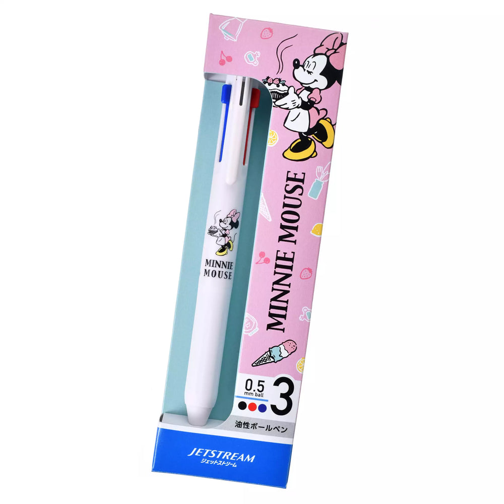 JDS - Minnie Mouse Jetstream New 3-Color 0.5 Oil-Based Ballpoint Pen