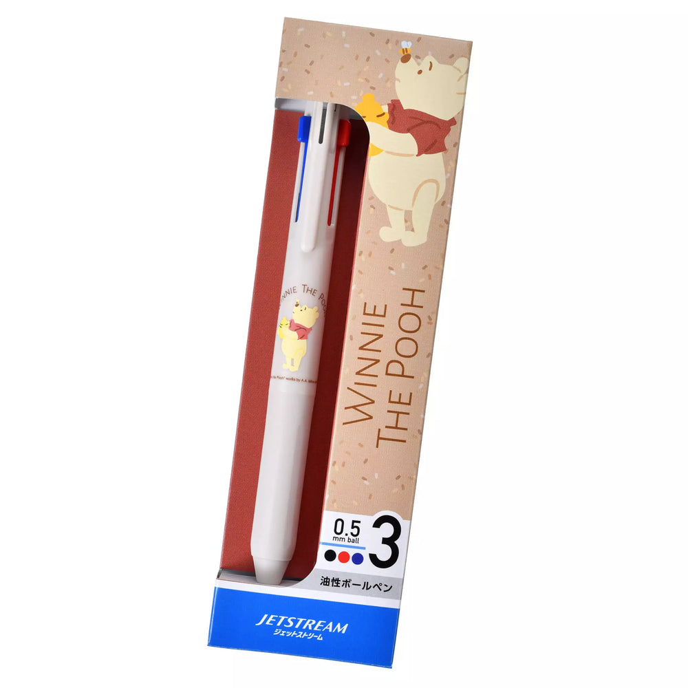 JDS - Winnie the Pooh Jetstream New 3-Color 0.5 Oil-Based Ballpoint Pen