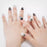 JDS -[ohora] Mickey Nail Stickers, Semi-Cured Gel Nails, NP-049-JC (Release Date: Nov 4, 2025)