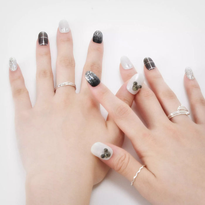 JDS -[ohora] Mickey Nail Stickers, Semi-Cured Gel Nails, NP-049-JC (Release Date: Nov 4, 2025)