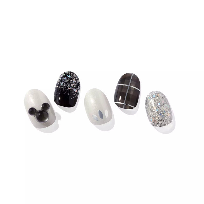 JDS -[ohora] Mickey Nail Stickers, Semi-Cured Gel Nails, NP-049-JC (Release Date: Nov 4, 2025)