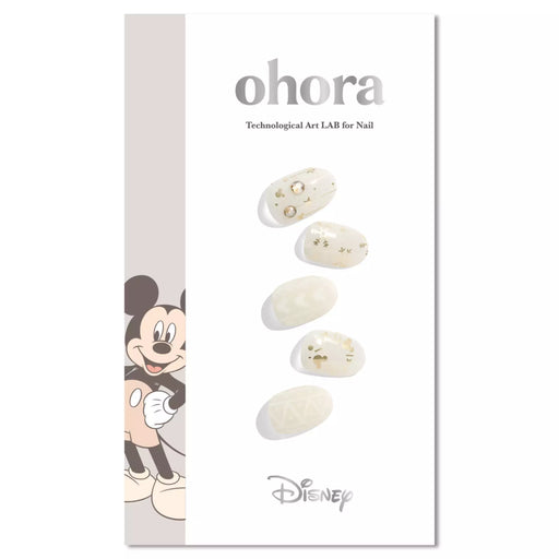 JDS -[ohora] Mickey Nail Stickers, Semi-Cured Gel Nails, NP-048-JC (Release Date: Nov 4, 2025)