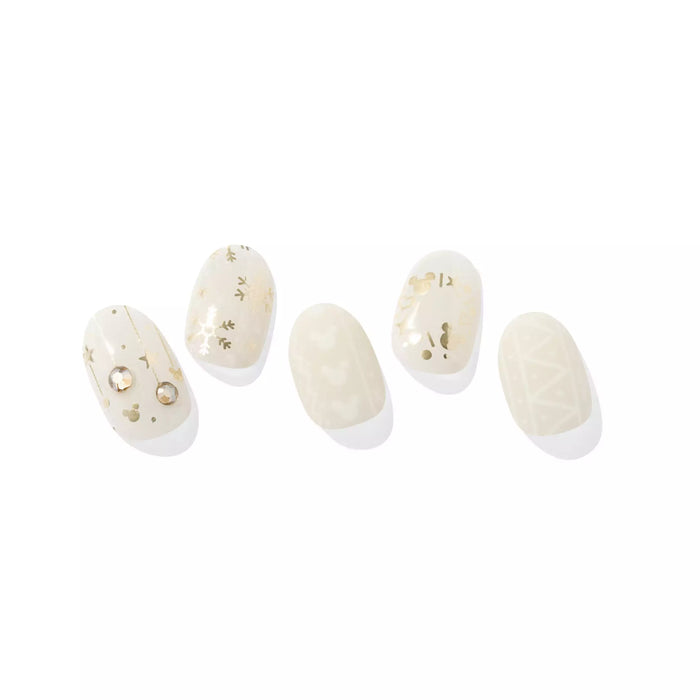 JDS -[ohora] Mickey Nail Stickers, Semi-Cured Gel Nails, NP-048-JC (Release Date: Nov 4, 2025)