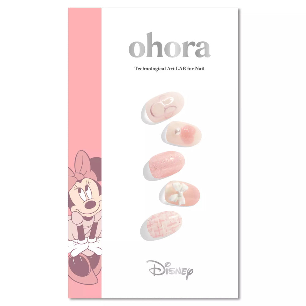 JDS -[ohora] Minnie Nail Stickers, Semi-Cure Gel Nails, NP-047-JC (Release Date: Nov 4, 2025)