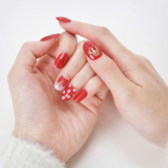 JDS -[[ohora] Minnie Nail Stickers, Semi-Cure Gel Nails, ND-029-JC (Release Date: Nov 4, 2025)