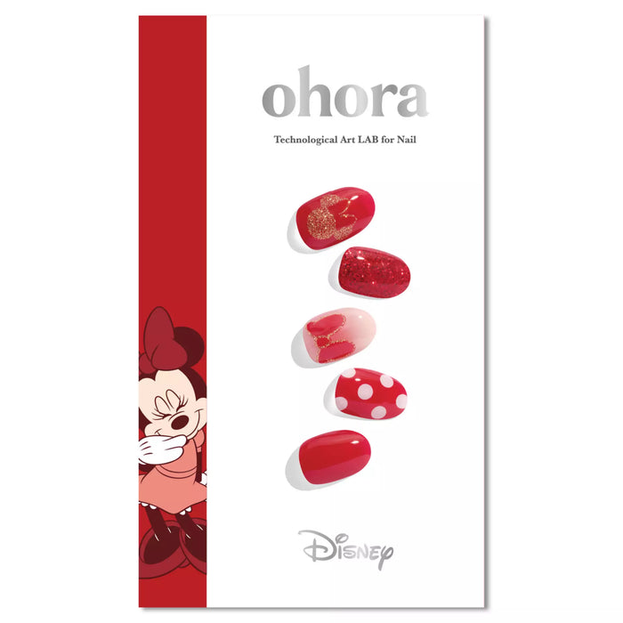JDS -[[ohora] Minnie Nail Stickers, Semi-Cure Gel Nails, ND-029-JC (Release Date: Nov 4, 2025)