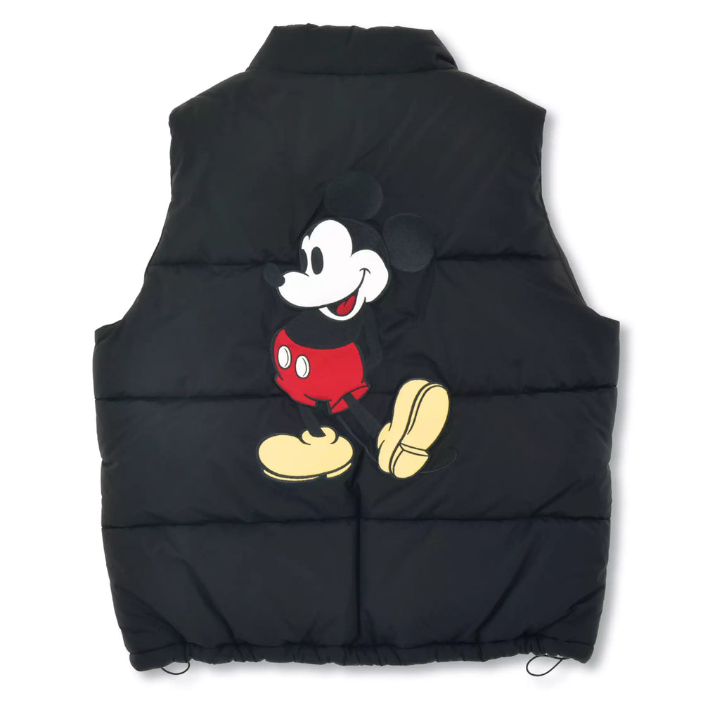 JDS - Magical Label x Mickey Mouse "Padded, Standing Pose" Vest for Adults Color: Black (Release Date: Oct 31, 2025)