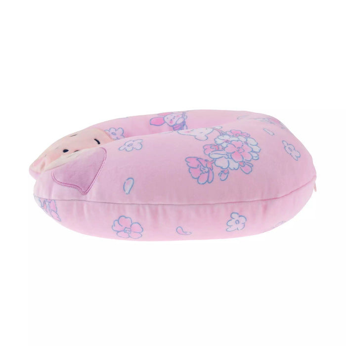 JDS - 2026 Sakura Collection x Winnie the Pooh & Piglet 2-Way Neck Pillow (Release Date: Jan 13, 2026)