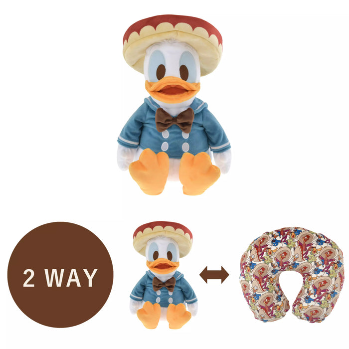JDS - TRAVEL WITH AMIGOS Collection x Donald, Jose Carioca, and Panchito  2-Ways Neck Pillow (Release Date: Jan 29, 2026)