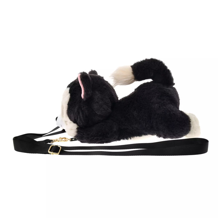 JDS - 2026 Disney Cat Day Collection x Figaro Whole Body Plush Toy Shaped Multi-Pouch (Release Date: Feb 2, 2026)