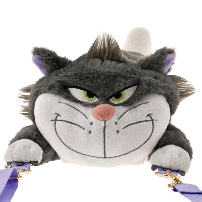JDS - 2026 Disney Cat Day Collection x Lucifer Whole Body Plush Toy Shaped Multi-Pouch (Release Date: Feb 2, 2026)