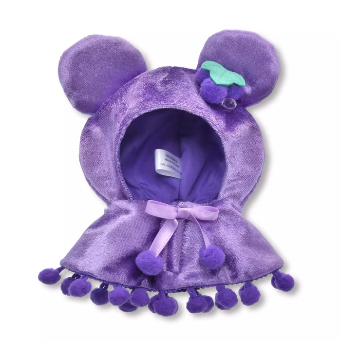JDS - 2026 GLOSSY Fruits Collection x Unibearsity Plush Keychain Secret Mickey Costume Poncho (Release Date: Jan 26, 2026)