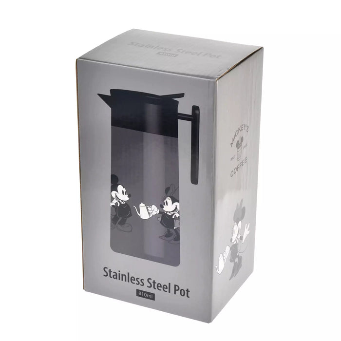JDS - 2026 Mickey & Minnie Mouse Life with Cafe Collection x Mickey & Minnie Mouse Stainless Steel Pot (Release Date: Jan 23, 2026)