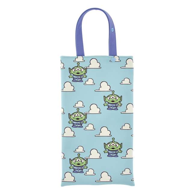 JDS - Little Green Men/Alien Cloud All-Over Print Hanging Tissue Box Cover