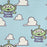 JDS - Little Green Men/Alien Cloud All-Over Print Hanging Tissue Box Cover