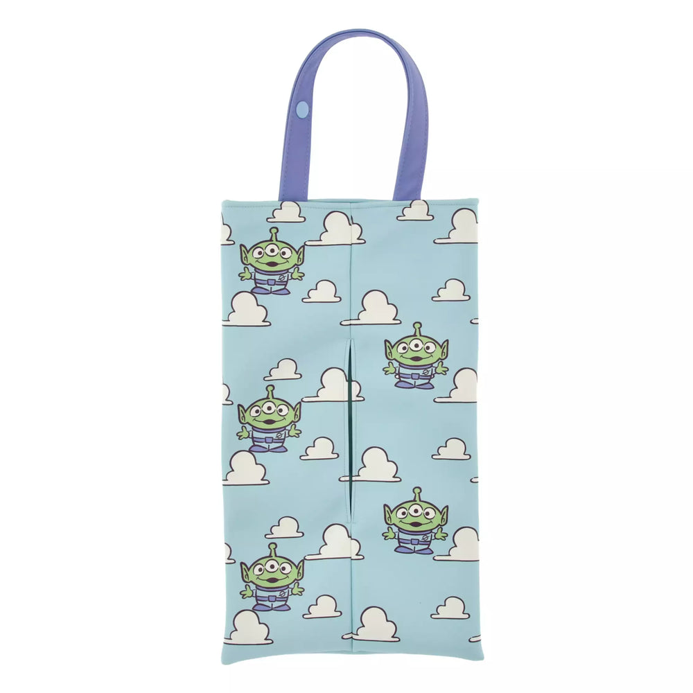 JDS - Little Green Men/Alien Cloud All-Over Print Hanging Tissue Box Cover
