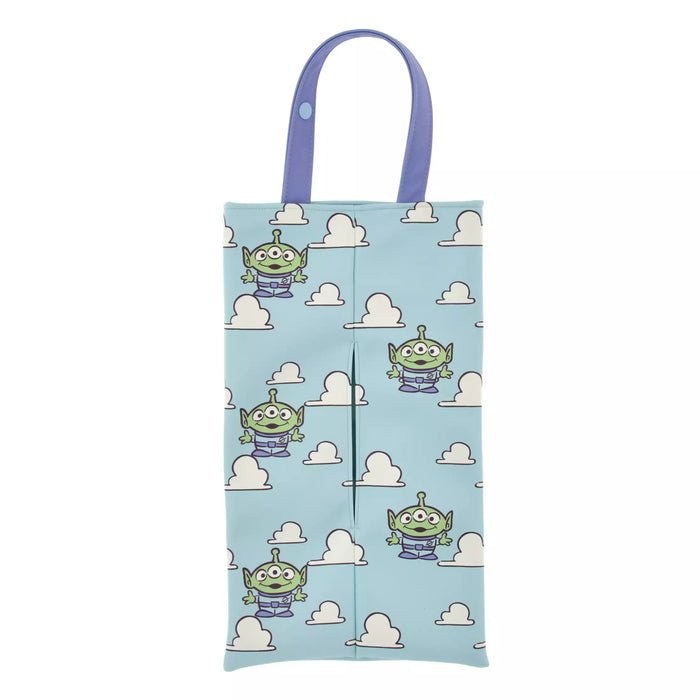JDS - Little Green Men/Alien Cloud All-Over Print Hanging Tissue Box Cover