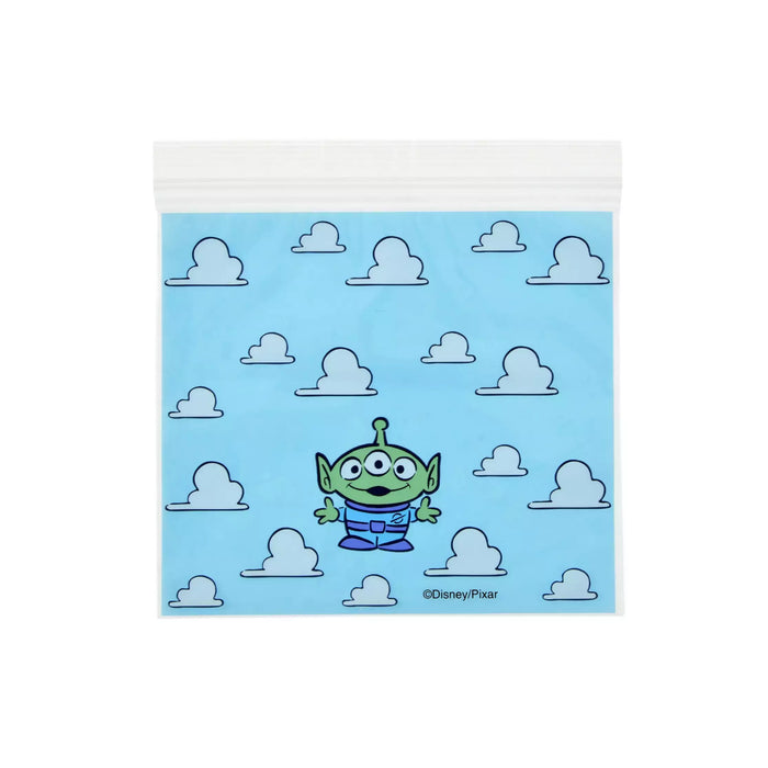 JDS - Little Green Men/Alien Pattern Zipper Bag