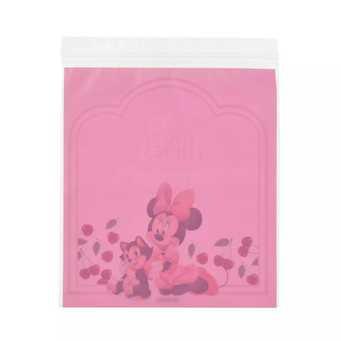 JDS - Minnie & Figaro Cherry Watercolor Zipper Bag