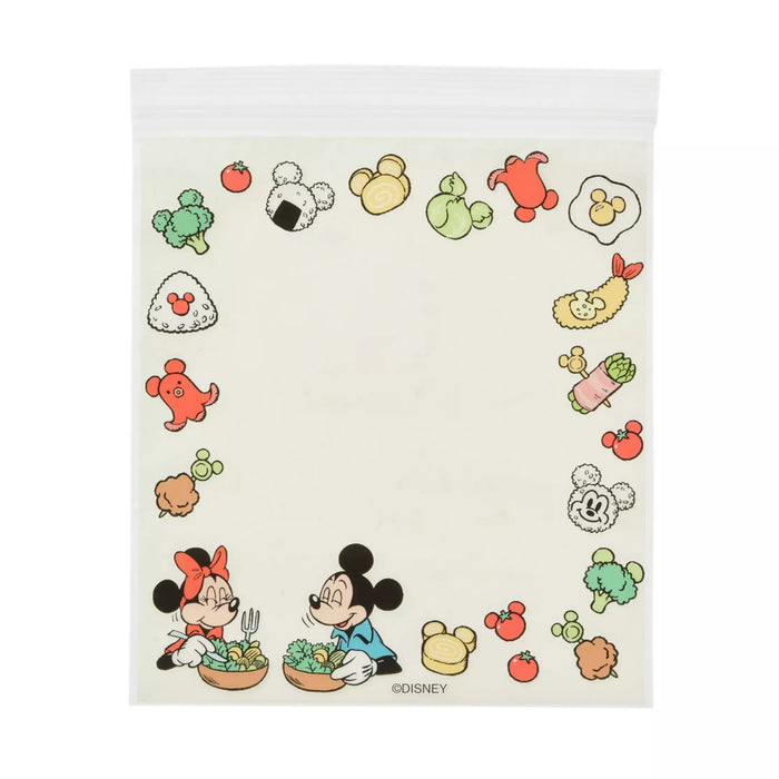 JDS - Mickey & Minnie Mouse Pattern Zipper Bag