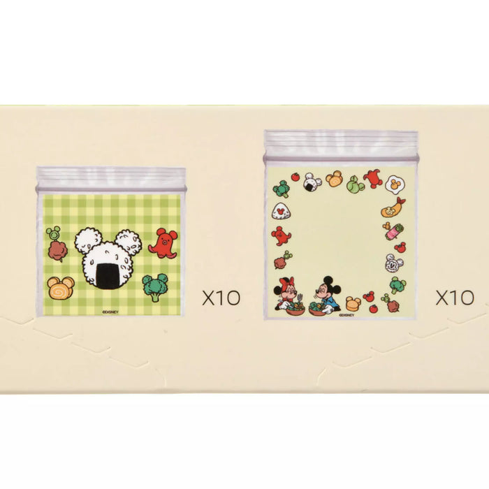 JDS - Mickey & Minnie Mouse Pattern Zipper Bag