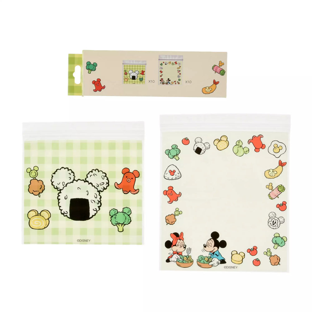 JDS - Mickey & Minnie Mouse Pattern Zipper Bag