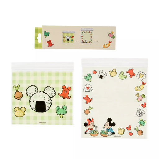 JDS - Mickey & Minnie Mouse Pattern Zipper Bag