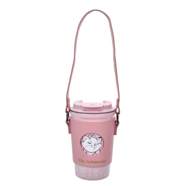 JDS - 2026 Drinkware & Bottle Collection x Marie, Berlioz, Toulouse The Aristocats Tumbler with Stainless Steel Holder (Release Date: Jan 20, 2026)
