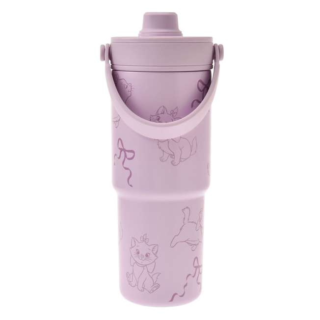 JDS - 2026 Drinkware & Bottle Collection x Marie The Aristocats Stainless Steel Tumbler, 725ml, Ribbon Print (Release Date: Jan 20, 2026)