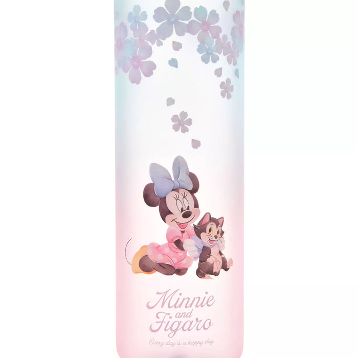 JDS - 2026 Drinkware & Bottle Collection x Minnie & Figaro Water Bottle, Frost Flower Watercolor (Release Date: Jan 20, 2026)