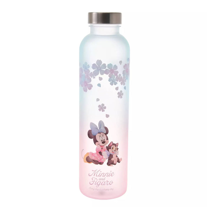 JDS - 2026 Drinkware & Bottle Collection x Minnie & Figaro Water Bottle, Frost Flower Watercolor (Release Date: Jan 20, 2026)