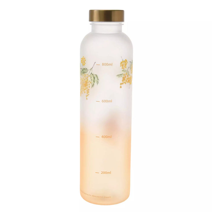 JDS - 2026 Drinkware & Bottle Collection x Winnie the Pooh Water Bottle, Mimosa Frost Flower Watercolor (Release Date: Jan 20, 2026)
