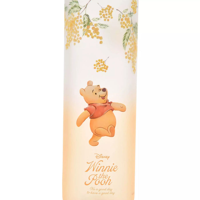 JDS - 2026 Drinkware & Bottle Collection x Winnie the Pooh Water Bottle, Mimosa Frost Flower Watercolor (Release Date: Jan 20, 2026)