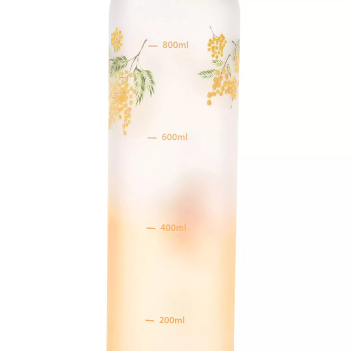 JDS - 2026 Drinkware & Bottle Collection x Winnie the Pooh Water Bottle, Mimosa Frost Flower Watercolor (Release Date: Jan 20, 2026)