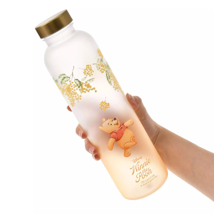JDS - 2026 Drinkware & Bottle Collection x Winnie the Pooh Water Bottle, Mimosa Frost Flower Watercolor (Release Date: Jan 20, 2026)