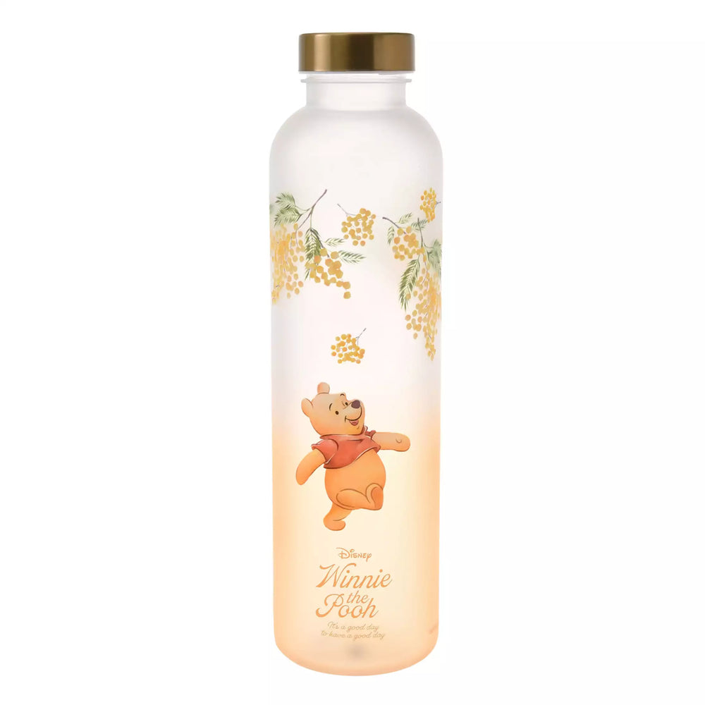 JDS - 2026 Drinkware & Bottle Collection x Winnie the Pooh Water Bottle, Mimosa Frost Flower Watercolor (Release Date: Jan 20, 2026)