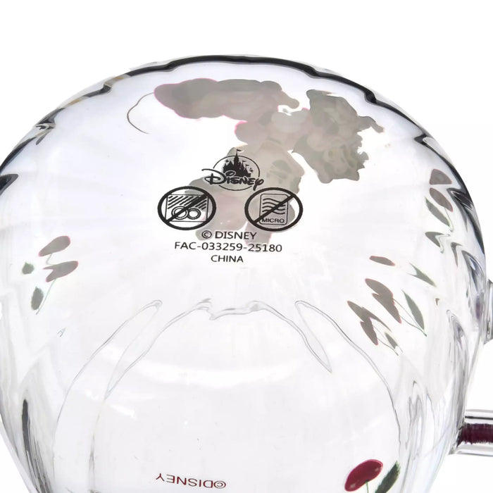 JDS - 2026 Drinkware & Bottle Collection x Minnie & Figaro Mug, Heat-Resistant Glass, Cherry, Watercolor (Release Date: Jan 20, 2026)