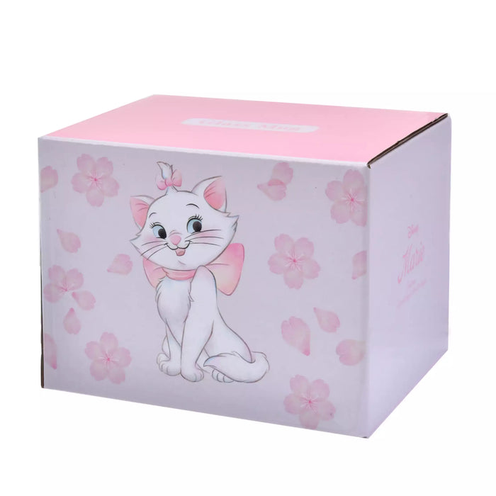 JDS - 2026 Drinkware & Bottle Collection x Marie The Aristocats Mug, Heat-Resistant Glass, Flower, Watercolor, Sakura (Release Date: Jan 20, 2026)