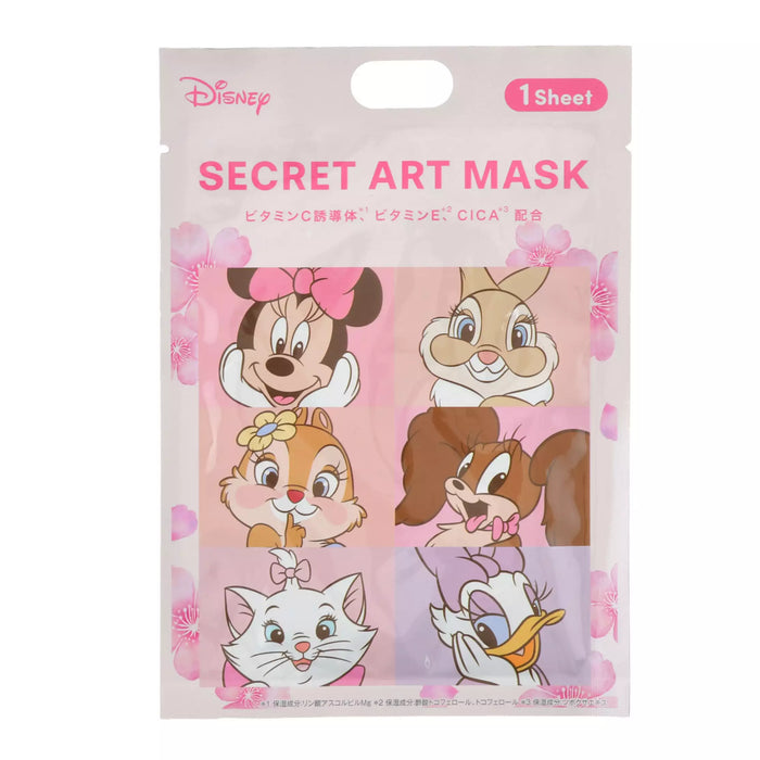 JDS - 2026 Sakura Collection x Disney Character Secret Face Mask, Cherry Blossom, Disney Skin Care  (Release Date: Jan 13, 2026)