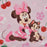 JDS - 2026 Sakura Collection x Minnie & Figaro Face Towel Set of 2 Sakura, Watercolor (Release Date: Jan 13, 2026)