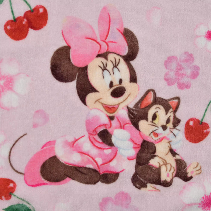 JDS - 2026 Sakura Collection x Minnie & Figaro Face Towel Set of 2 Sakura, Watercolor (Release Date: Jan 13, 2026)
